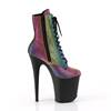 Pleaser - FLAMINGO1020RS Bottes de plateforme, Pole dance chaussures - Arc En Ciel/Noir Product image